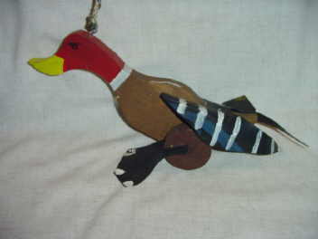 Home Made Flappin' Duck Pull Toy