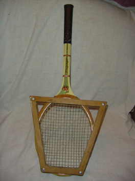 Vintage Wooden Tennis Racket