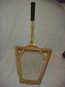 Vintage Wooden Tennis Racket