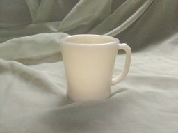 Vintage Ivory Fire King Coffee Mug