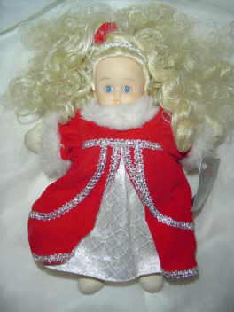 Sweet Christmas Angel Doll