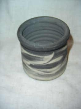 Niloak Mission Gray Swirl Vase