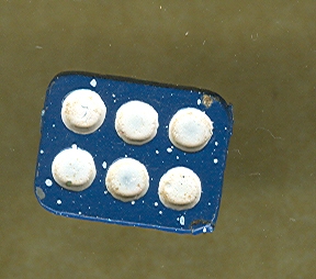 Miniature Enamelware Muffin Pan