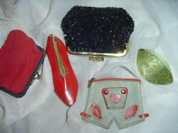 5 Vintage Coin Purses