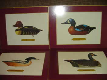 Vintage Duck Decoy Place Matts