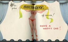 The Cutest ! Vintage Birthday Greeting Card