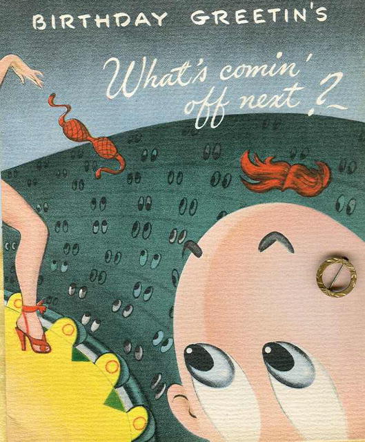 The Cutest ! Vintage Birthday Greeting Card