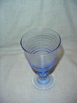 Pair of Blue Goblets