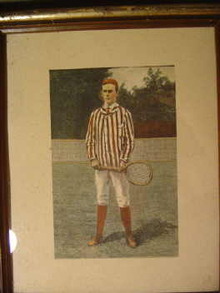Vintage Tennis Print
