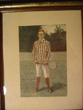 Vintage Tennis Print