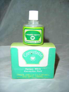 Vintage 2 step Correctioin Fluid w/Box