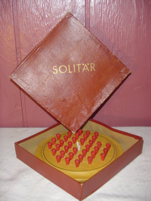 Wooden Solitar Game by Steinbach