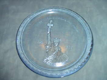 Statue of Liberty 100 Year Anniversary Plate