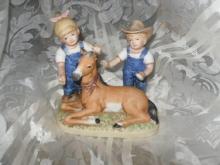 Homco Denim Days Porcelain Figurine 1510