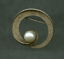 CORO Pegasus Wreath Pin