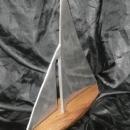 Hand Made Sail Boat Sculpture