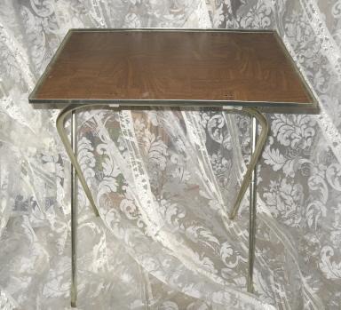 Metal T.V. Tray w/Stand