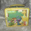 Vintage 1979 Metal Sesame Street Lunch Box w/Thermos