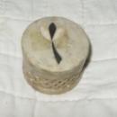 Vintage Carved Jade Box w/Lid