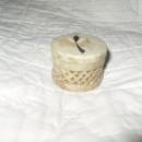 Vintage Carved Jade Box w/Lid