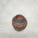 Hand Made Native American Clay Pot Signed