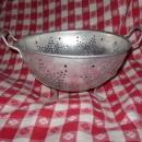 Vintage Aluminum Star Colander