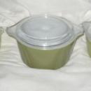 Vintage Pyrex Covered Bowls **Set of 3