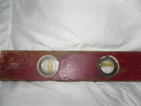 Vintage Wooden Carpenter's Level