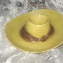 Vintage Metlox Sombrero Dish or Chip & Dip Bowl