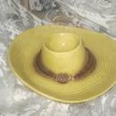 Vintage Metlox Sombrero Dish or Chip & Dip Bowl