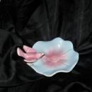 Vintage Royal Copley Pink Bird & Flower Dish