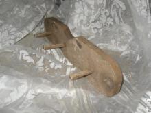 Vintage Rustic Wooden Coat Rack or Hat Rack