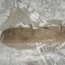 Vintage Rustic Wooden Coat Rack or Hat Rack