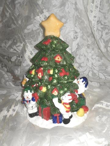 Christmas Tree Cookie Jar
