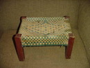 Old Wood Foot Stool