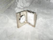 Vintage Silver Clock & Picture Frame