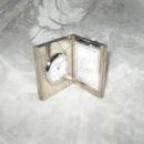 Vintage Silver Clock & Picture Frame