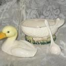 Vintage Duck Tureen or Gravy Boat
