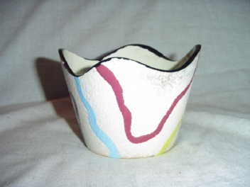 Wavy Retro Planter