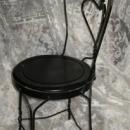 Vintage Metal Ice Cream Parlor Chairs **PAIR**