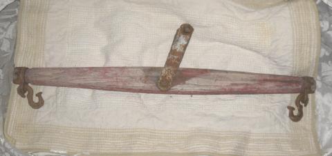Antique Wood Single Tree used for Horse Drawn Buggy