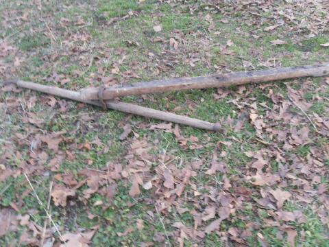 Antique Wood Double Tree used for Horse Drawn Buggy