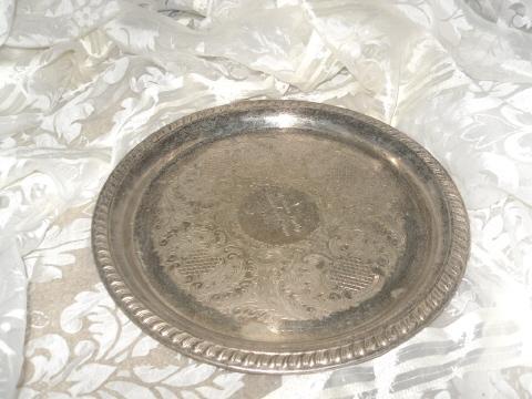 Vintage Silverplate Sheridan Tray