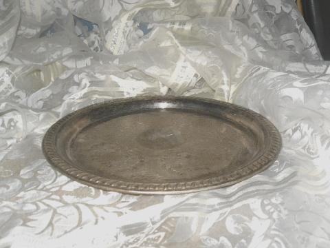 Vintage Silverplate Sheridan Tray