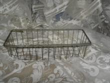 Vintage Industrial Age Wire Basket