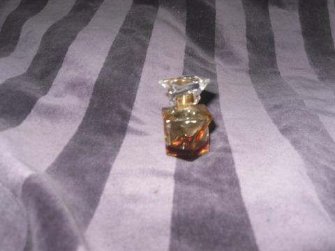 Vintage Cachet Crystal Bottle w/Crystal Stopper