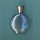 Vintage Miniature Blue Lalique Perfume Bottle