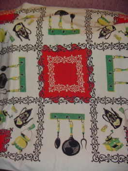 Vintage Linen Tablecloth