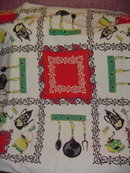 Vintage Linen Tablecloth