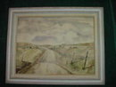 Signed Original Watercolor Painting w/Matching Frame